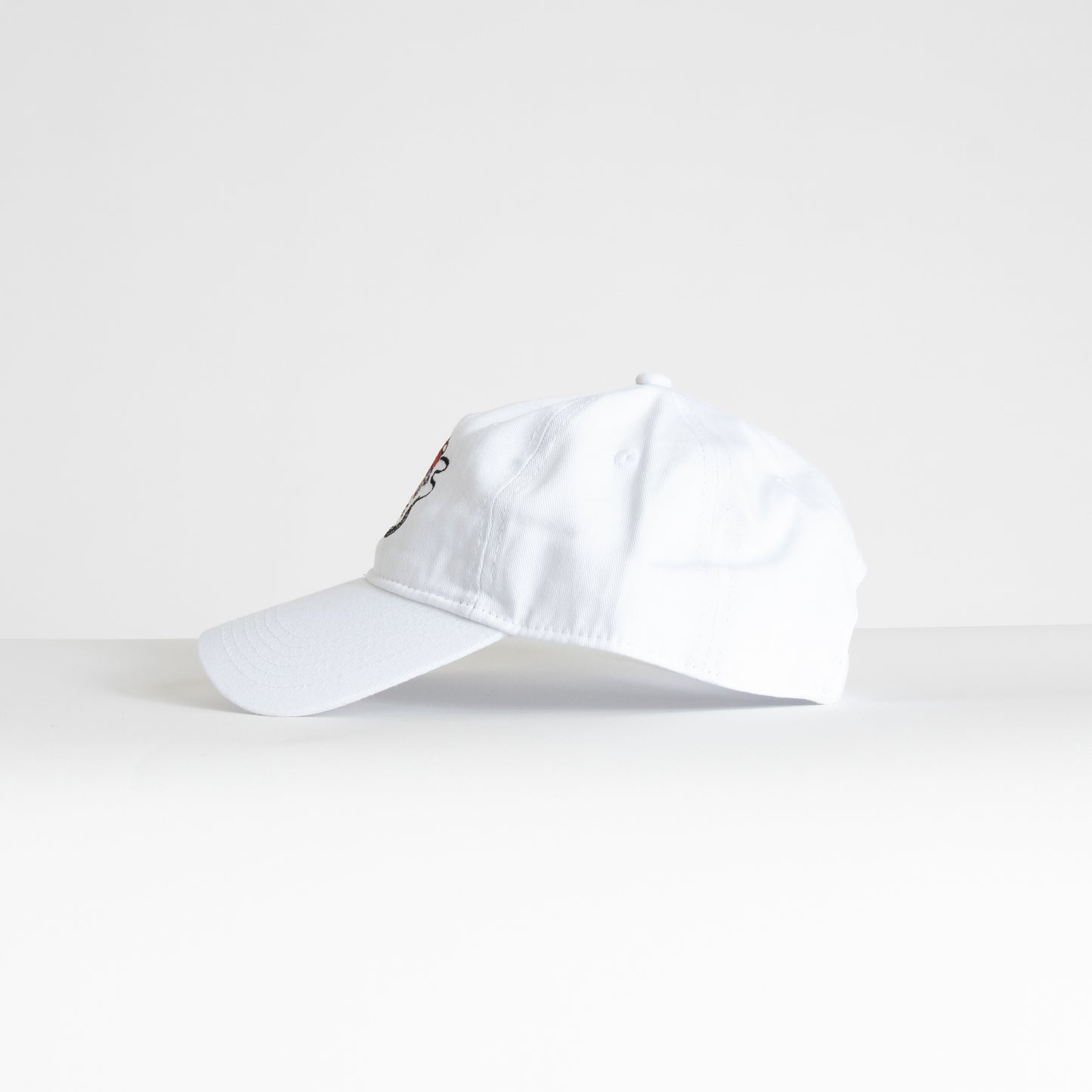 Mascot Dad Cap White