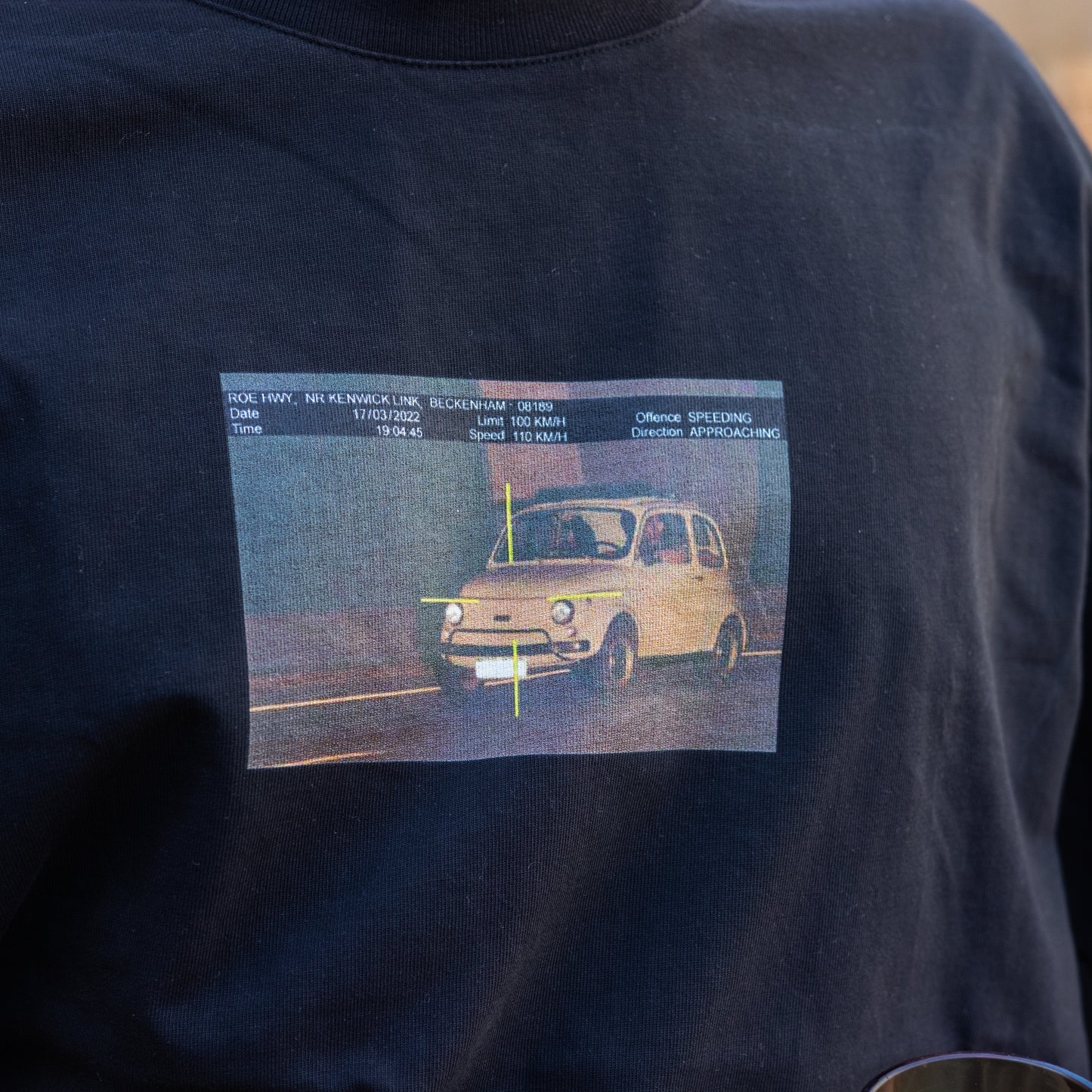 Speeding Fine T-Shirt Black PREORDER