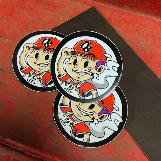 Souls Mascot Circle Sticker