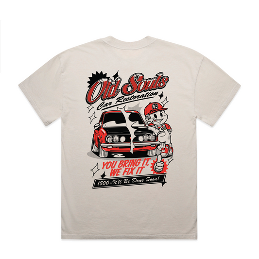 Restoration T-Shirt Bone (PREORDER)