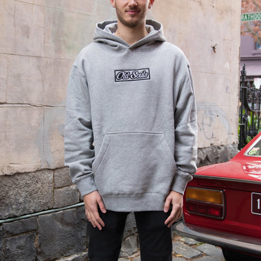 Box Logo Hoodie Grey